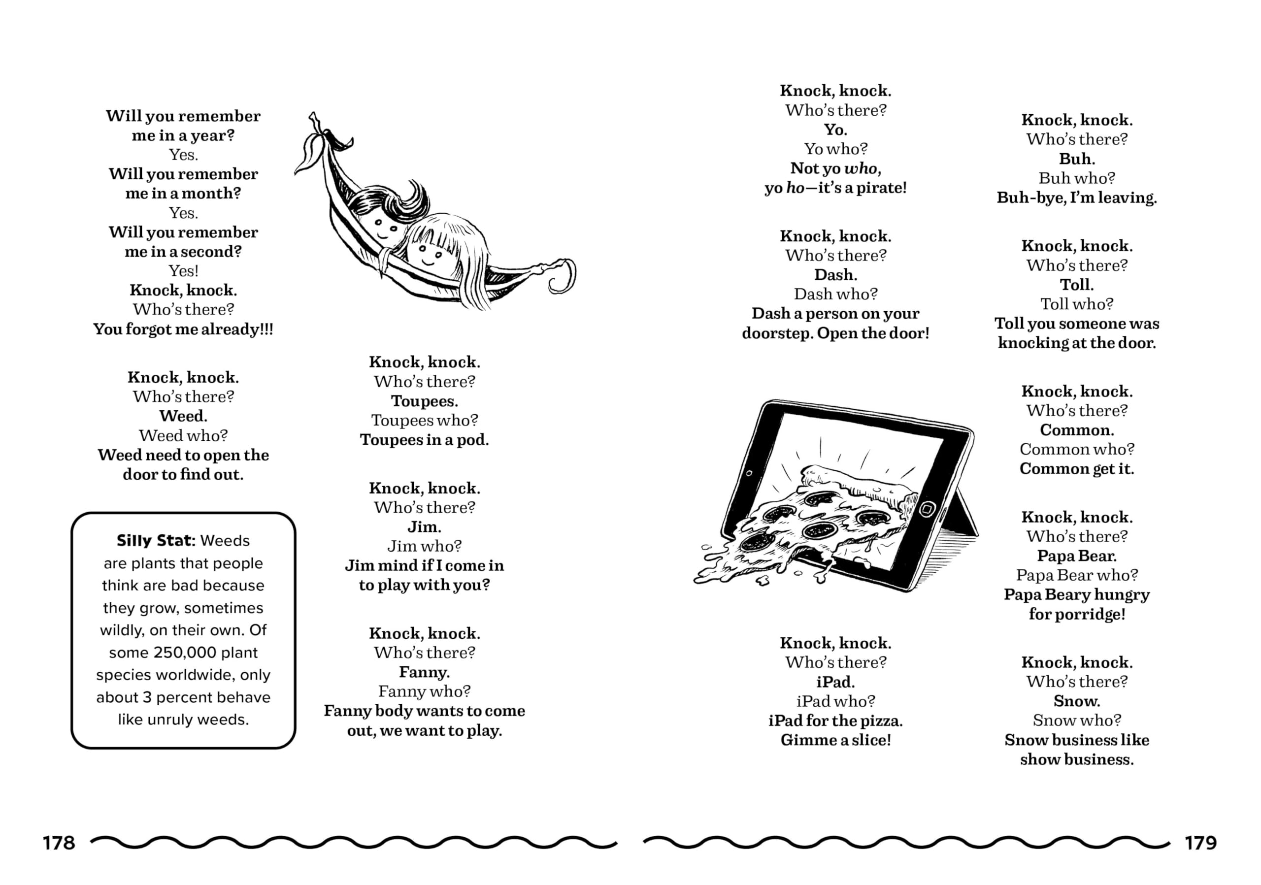 The Huge, Hysterical, Never Terrible Book of Jokes for Kids (Silly Jokes)