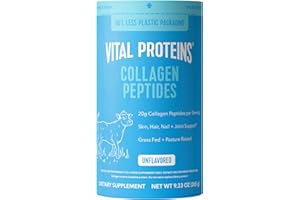 Vital Proteins Collagen Peptides Powder - Supports Hair, Nail, Skin, Bone & Joint Health, Unflavored, Collagen Protein 9.33 OZ