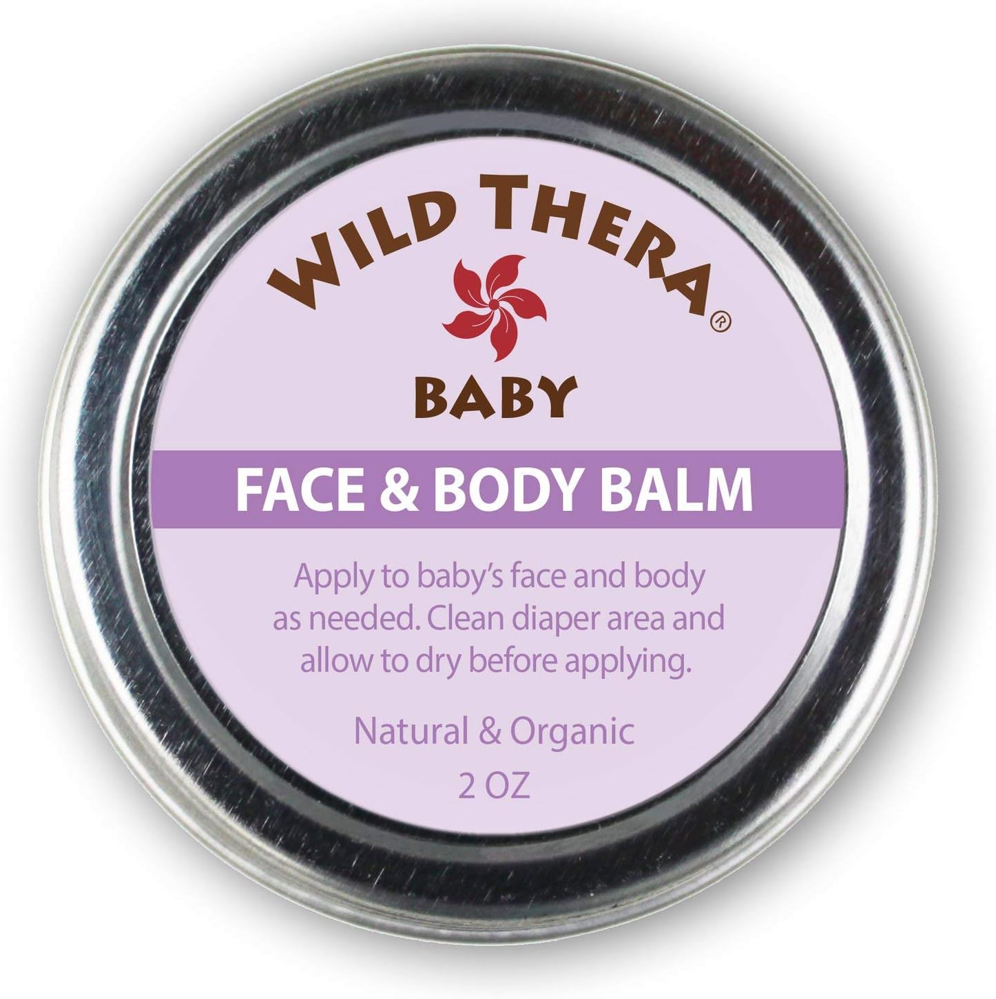 Wild Thera Multipurpose Baby Hydrocortisone Cream. Herbal Baby Face Cream for dry skin, eczema care baby, moisturizing balm, rash cream, butt cream, baby eczema lotion.