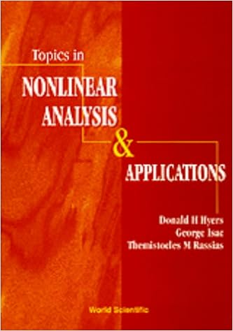 Amazon Topics In Nonlinear Analysis Applications Hyers Donald H Isac George Rassias Themistocles M Algebra
