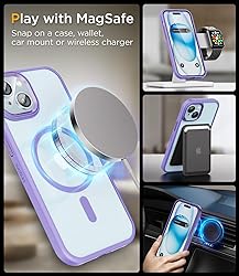 SUCGLES for iPhone 15 Plus Case with
