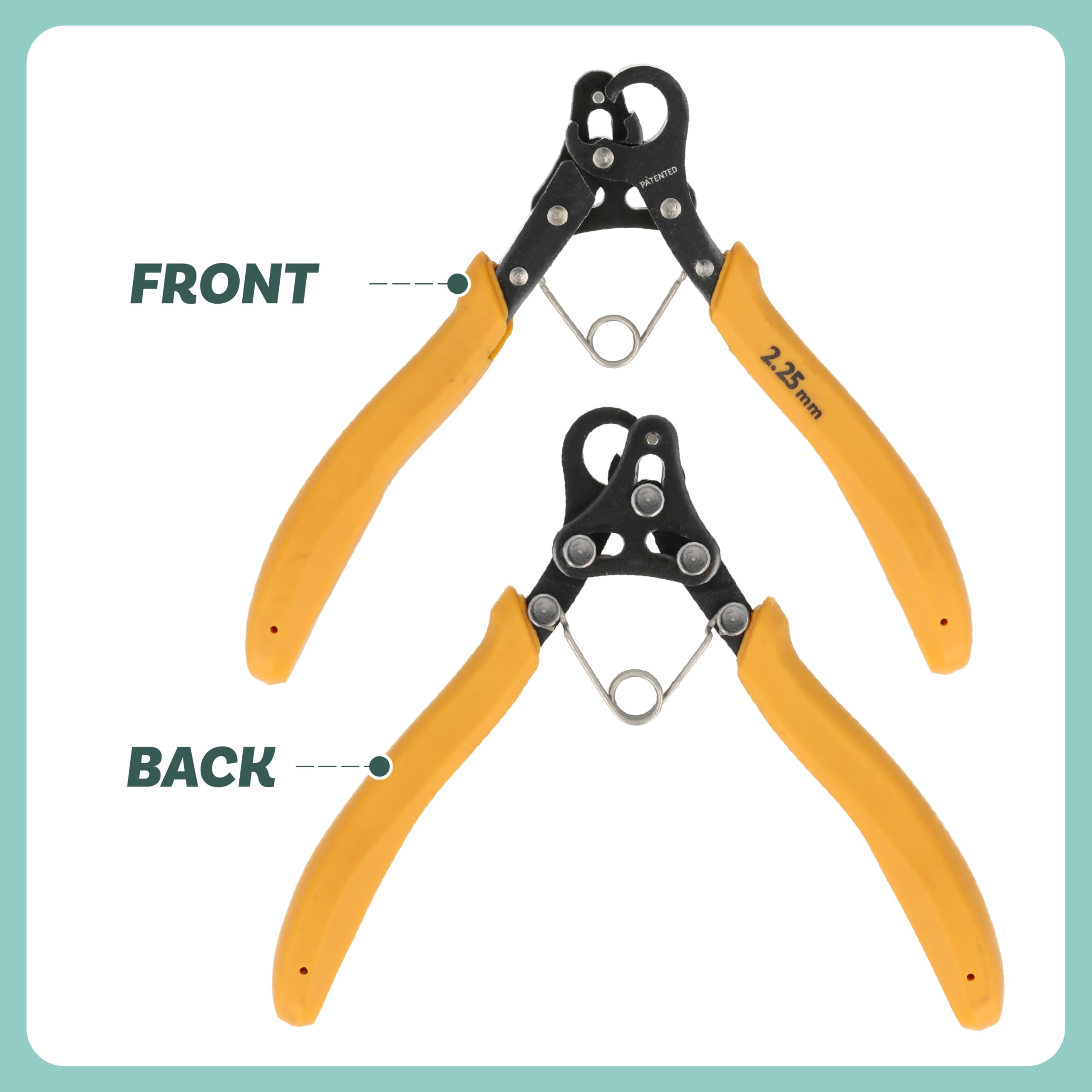 The Beadsmith One Step Looper – Create and Trim Consistent 2.25 mm Loops for Jewelry, Use With 18-26g Craft Wire
