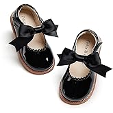 Felix & Flora Toddler Little Girl Mary Jane Dress Shoes - Ballet Flats for Girl Party School Shoes