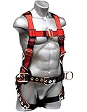 Elk River 62313 Premium EagleLite Harness with Tongue Buckles, 3 D-Rings, Polyester/Nylon, Large