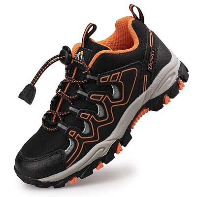 boys black running trainers
