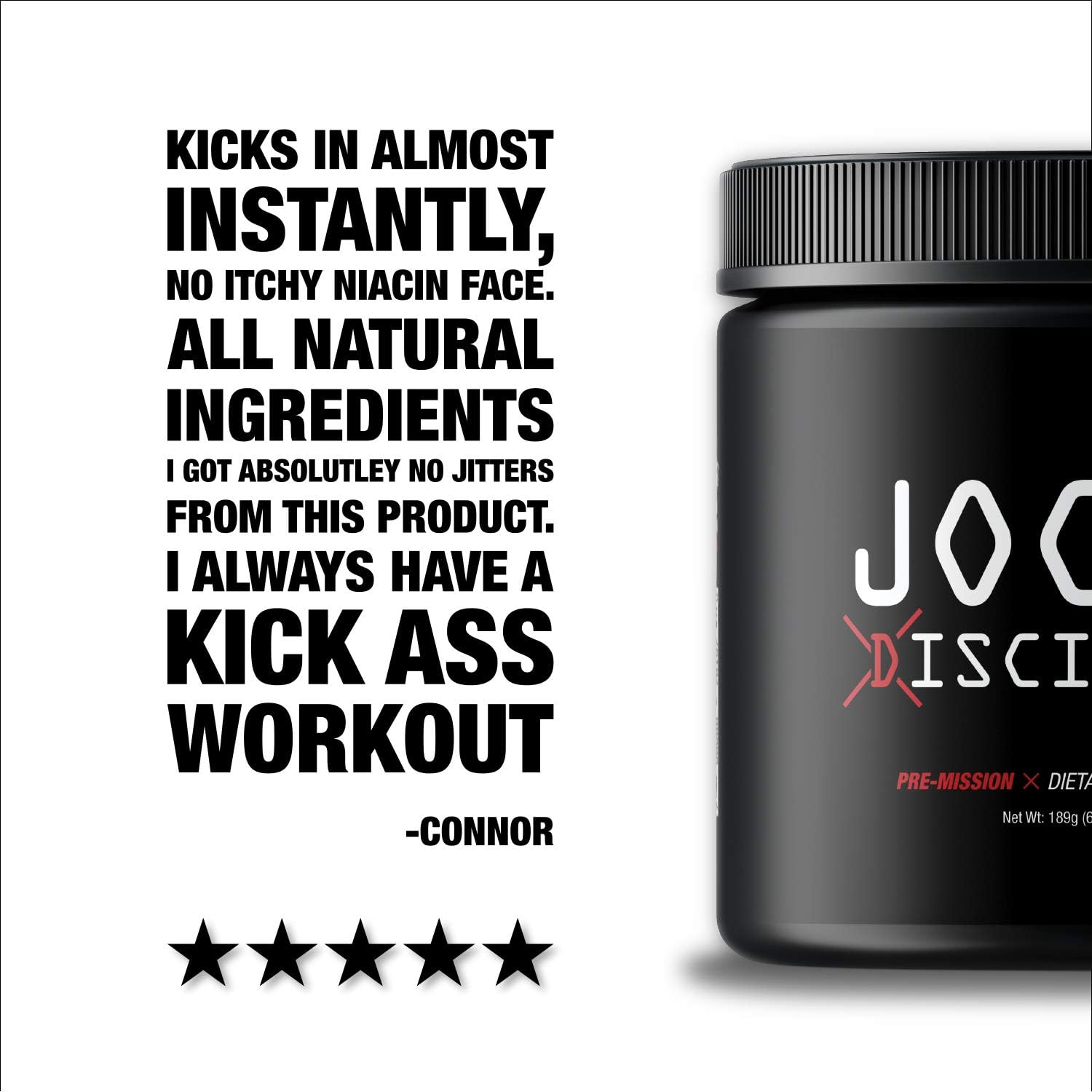 Jocko Discipline by Origin Labs AllNatural PreMission Dietary