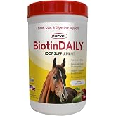 Durvet 01 0027 Biotin Daily Horse Hoof Care, 2.5 lb