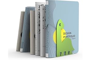 SHIKAMAN Book Ends,Heavy Duty Metal Bookends Universal Economy Bookends