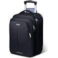 Lekespring Rolling Backpack For Adults - 17 Inch Waterproof Wheeled Laptop Backpack, 37L Carry On Luggage