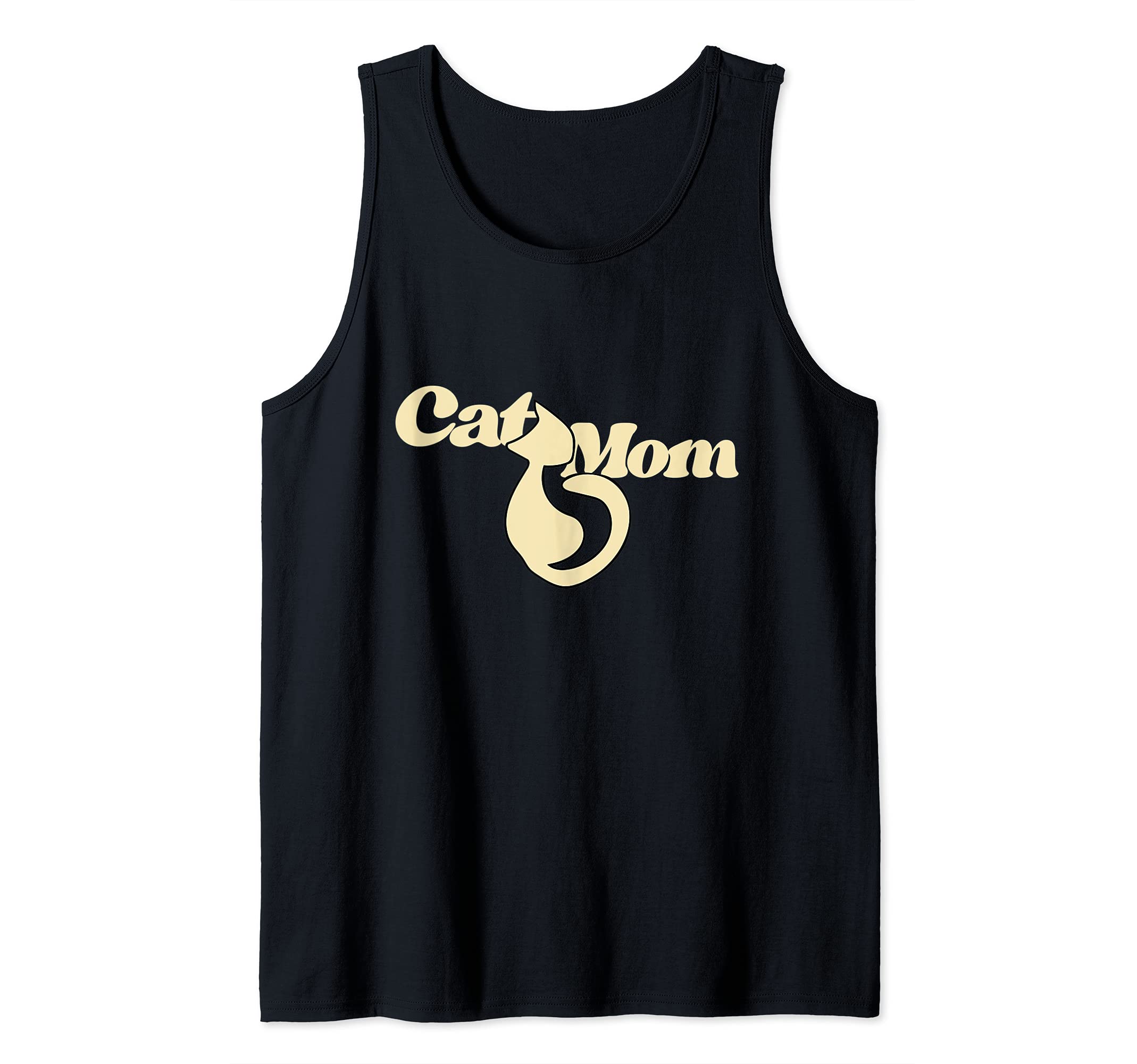 Cat Mom funny cat person design cat people humor Tank Top