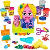 Play-Doh Hair Stylin' Salon Playset 6 Cans Pretend Play Toys 3+