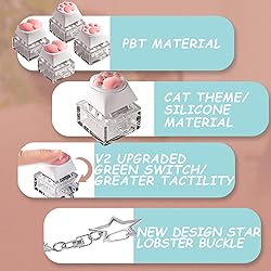 YIMAGUJRX 4 Pcs Keyboard Fidget Toy, Keyboard