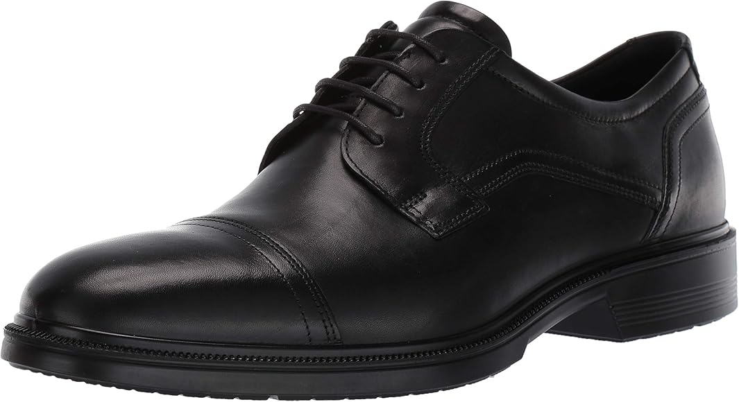 ecco lisbon cap toe tie