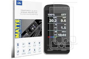 INNOSURE [2-PACK] Anti Glare Tempered Glass Screen Protector Compatible with Bosch Kiox 400C 2.0 Inch Display Ebike Smart Sys