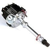 MAS Performance Ignition Distributor w/Cap &amp; Rotor compatible with Chevy/GM SBC 350 BBC 454 HEI 65k coil 7500RPM DD-SBC-HEI-V8 850001R
