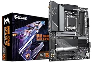 GIGABYTE B650 AORUS Elite AX V2 (AM5/ LGA 1718/ AMD/ B650/ ATX/ 5-Year Warranty/ DDR5/ Triple M.2/ PCIe 5.0/ USB 3.2 Gen2X2 T