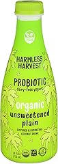 Harmless Harvest Dairy-Free Drinkable Yogurt - Unsweetened, 24 Fl Oz, 1.5 pound (pack of 1)