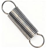 17713 Extension Spring Compatible with Blodgett Oven &amp; Pizza Ovens | Heavy-Duty Tension Spring Replacement Part​, 17713 Extension Spring with Hook Ends