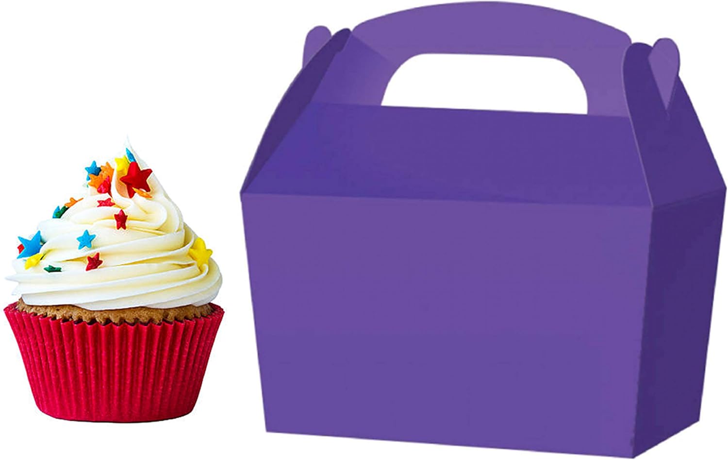 Diamante Crafts 30 x Mini Purple Treat Cupcake Boxes Amazon.co.uk