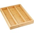 Utoplike Bamboo Expandable Kitchen Drawer Organizer, Adjustable Utensil ...