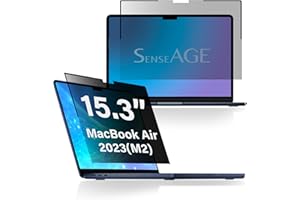 SenseAGE Privacy Screen Macbook Air 15 inch M2 /M3 (Model A2941/A3114) Magnetic Installation Screen Protector, Anti-Blue Light Screen Filter, Compatible with Macbook Air 15.3 inch 2023.2024