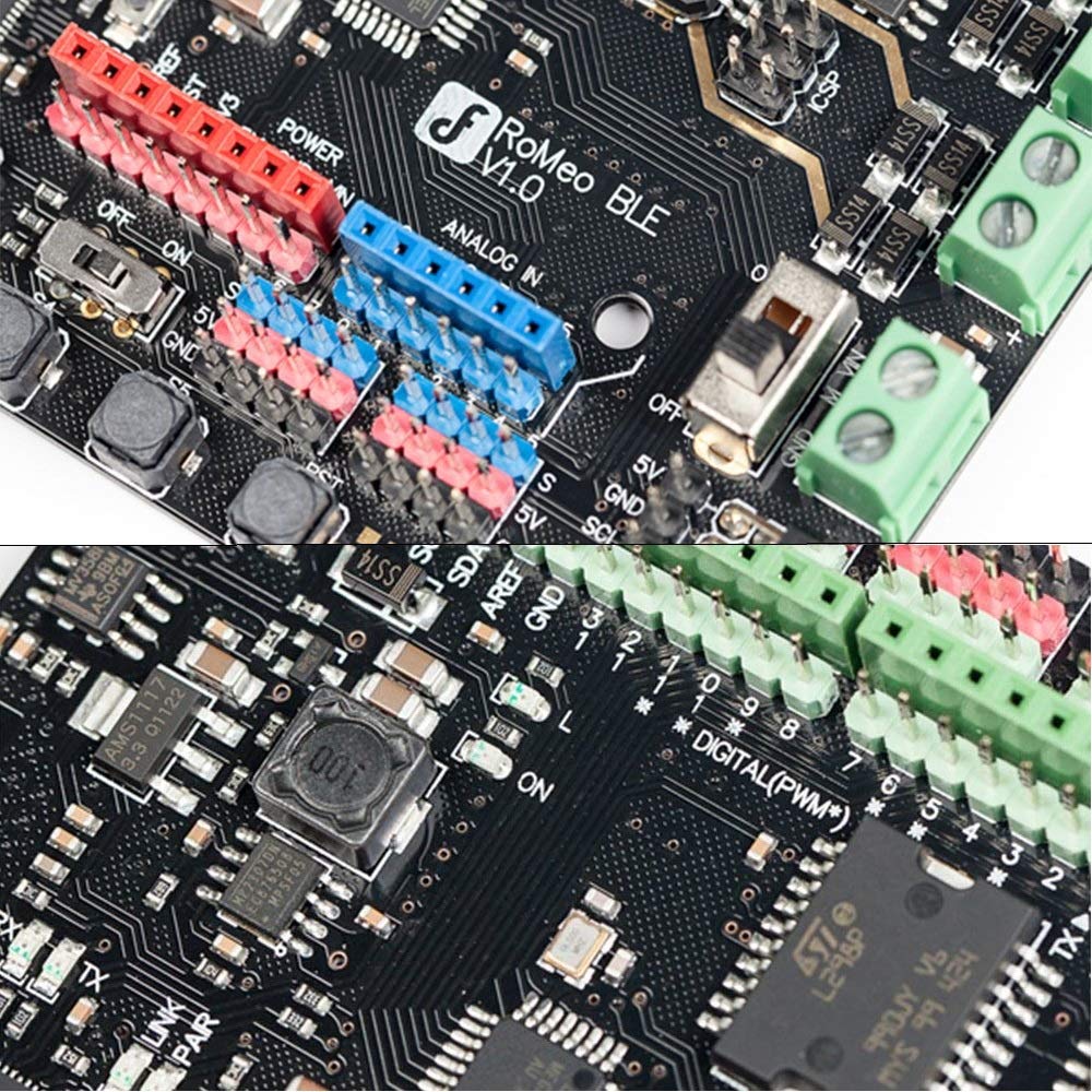 bluetooth arduino robot control board