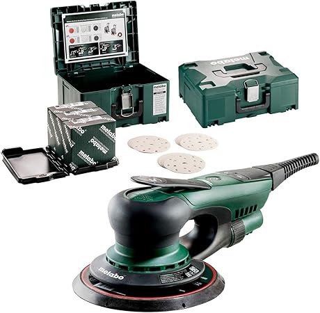 Metabo Sxe 150 5 0 Bl Ponceuse Excentrique Set De 150 Pieces Amazon Fr Bricolage