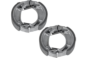 Chabushi Front Rear Brake Shoes for Honda XR100R XR70R XR80R,CR60R 80R, CRF 70F 80F 100F Drum Brake Shoes Set