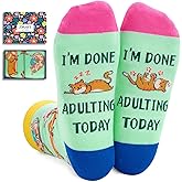 Zmart Animal Socks for Women Men - Cat Unicorns Mermaids Gifts, Unicorns Mermaids Cat Socks
