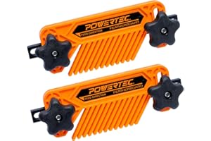 POWERTEC 71553 Table Saw Fence Featherboard – 2 Pack
