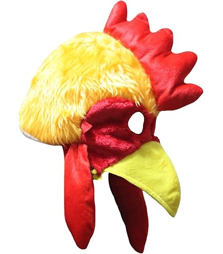 Disfraz De La Gallina Caponata De Barrio Sésamo Para Adulto – Incluye Vestido, Cabeza, Cubrepiés Y Medias, Talla S-M, 100% Poliéster