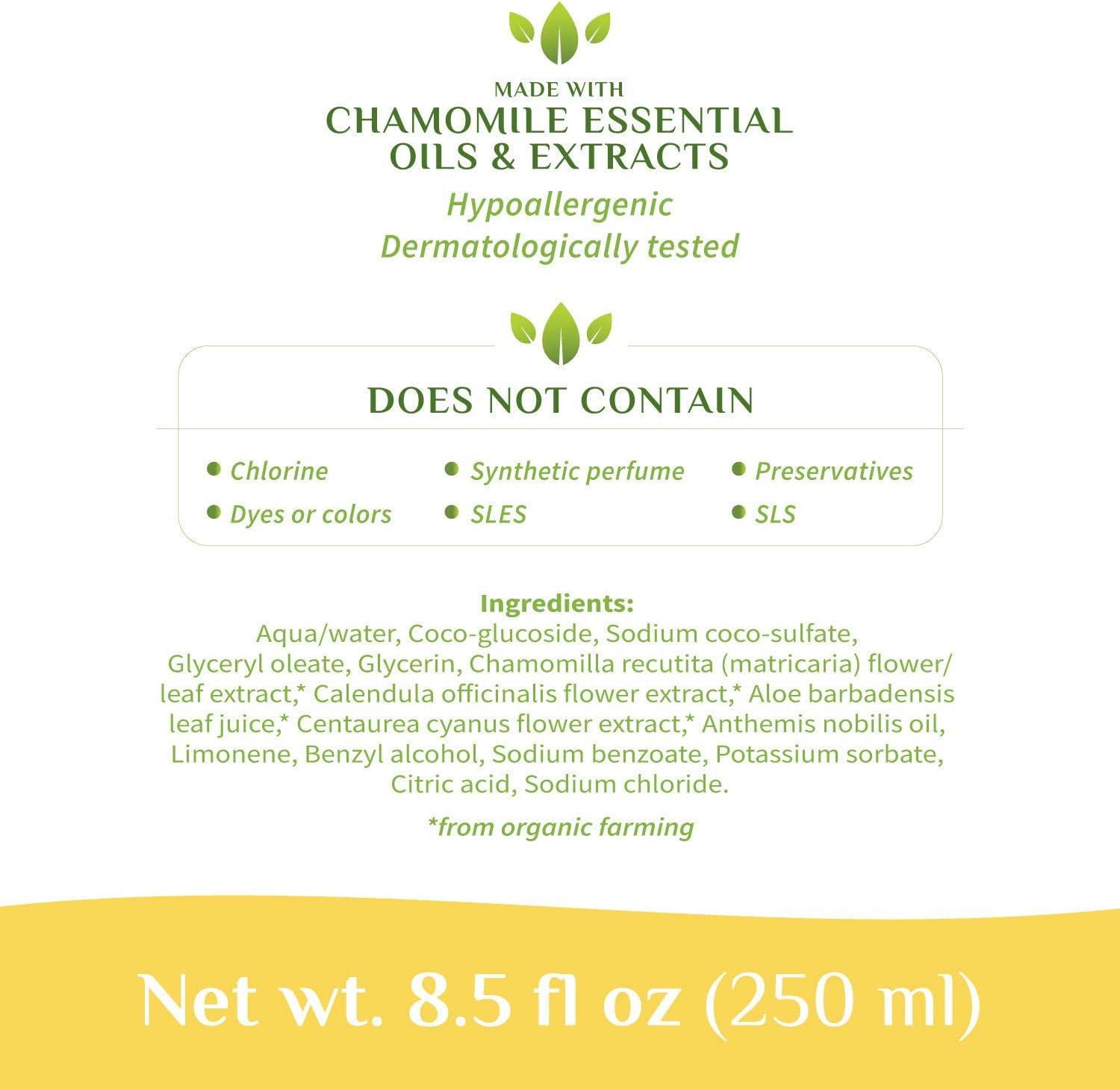 Organyc Intimate Wash for Sensitive Skin, 8.5 Fluid Ounce: Health & Personal Care