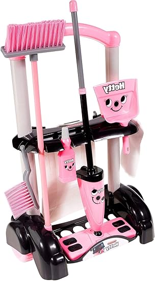 casdon deluxe hetty toy cleaning trolley