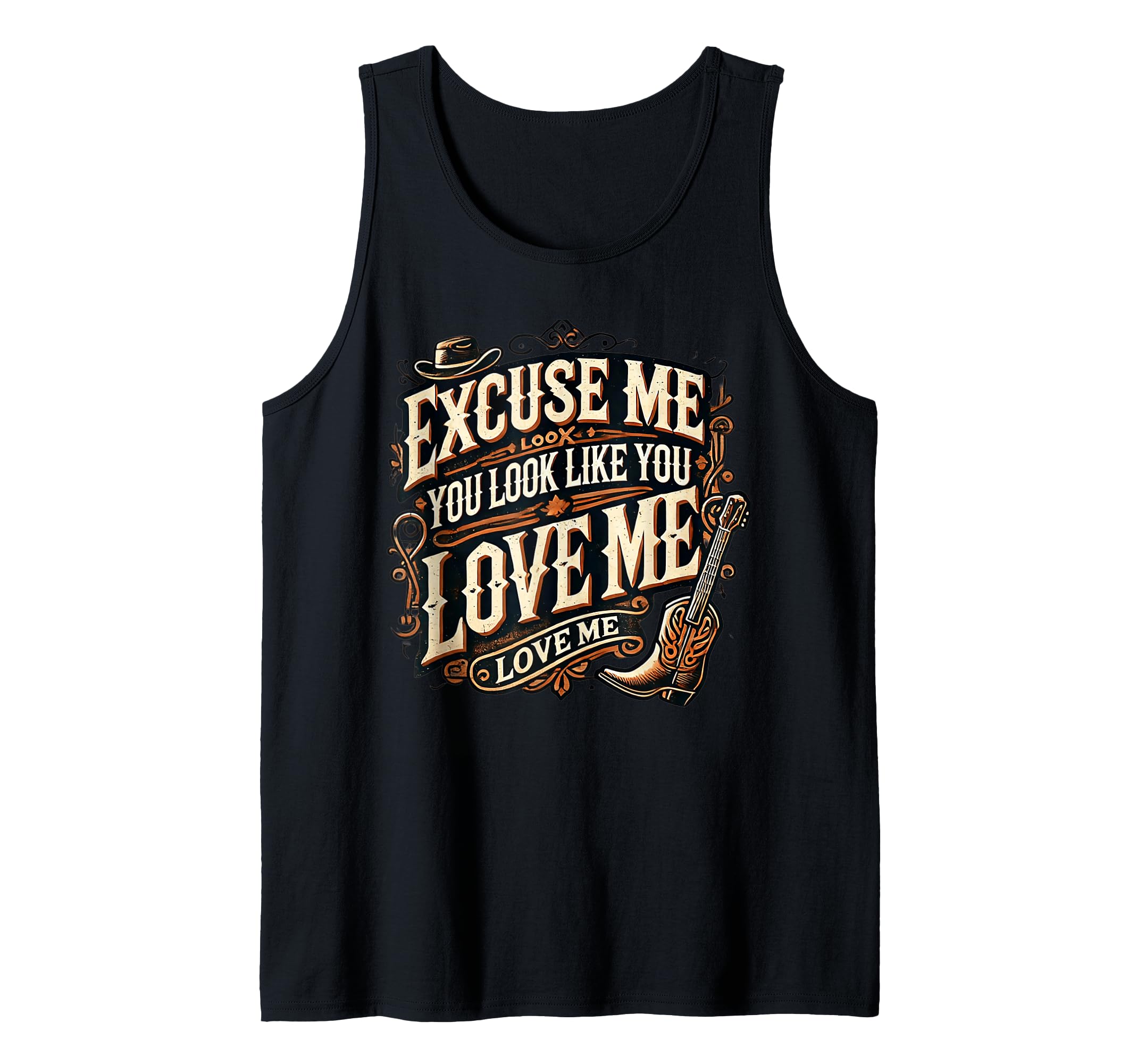 Photo 1 of ************SHIRT IS RED**************Excuse Me You Look Like You Love Me & MEME CUTE Excuse Me Tank Top