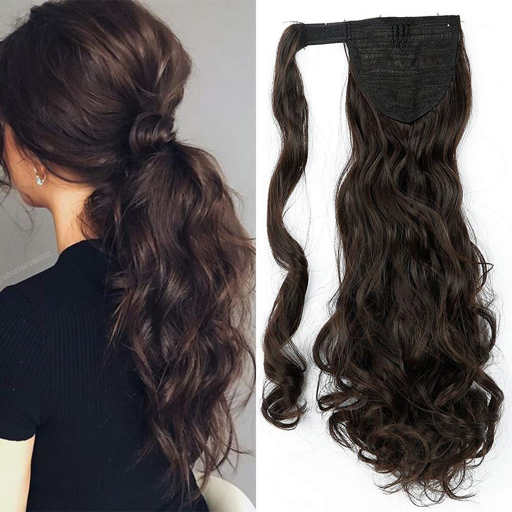 TESS Ponytail Extensions Pferdeschwanz Haarteil Clip in Extensions wie Echthaar Haarverlängerung