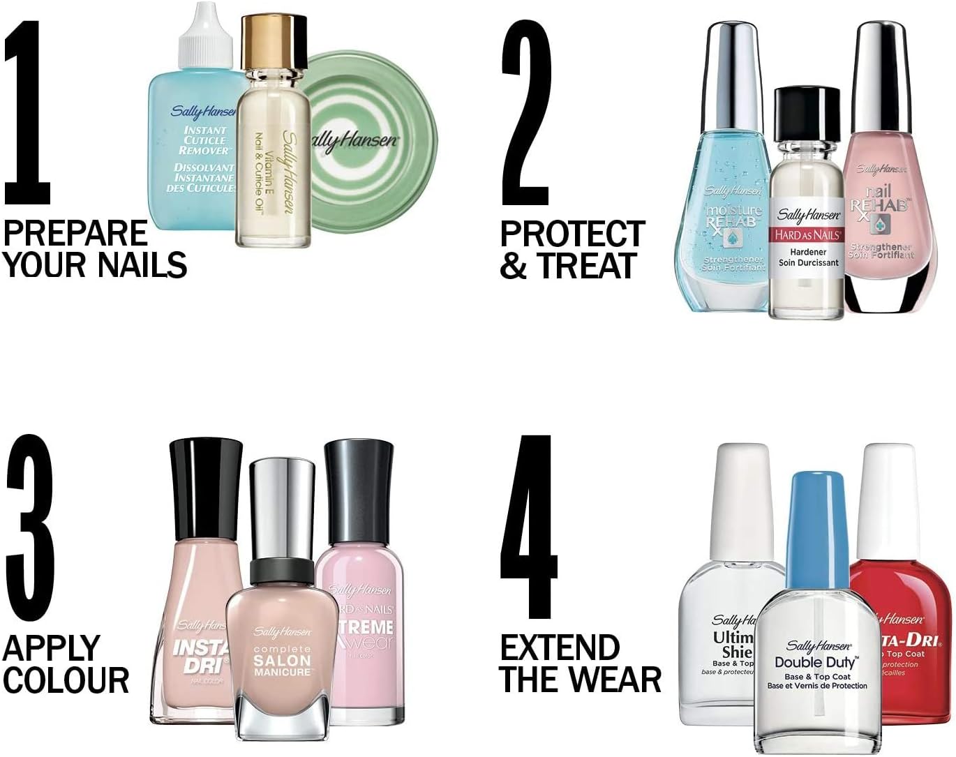 Sally Hans - Maximum Growth Treatment Clear - 0.45 Fl Oz, 0.45 Oz: Health & Personal Care