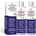 2Pcs Folliculitis, Seborrheic Dermatitis Shampoo, Anti Dandruff/Antifungal Shampoo, Scalp Psoriasis Treatment, Relieve From Itchy & Dry Scalp