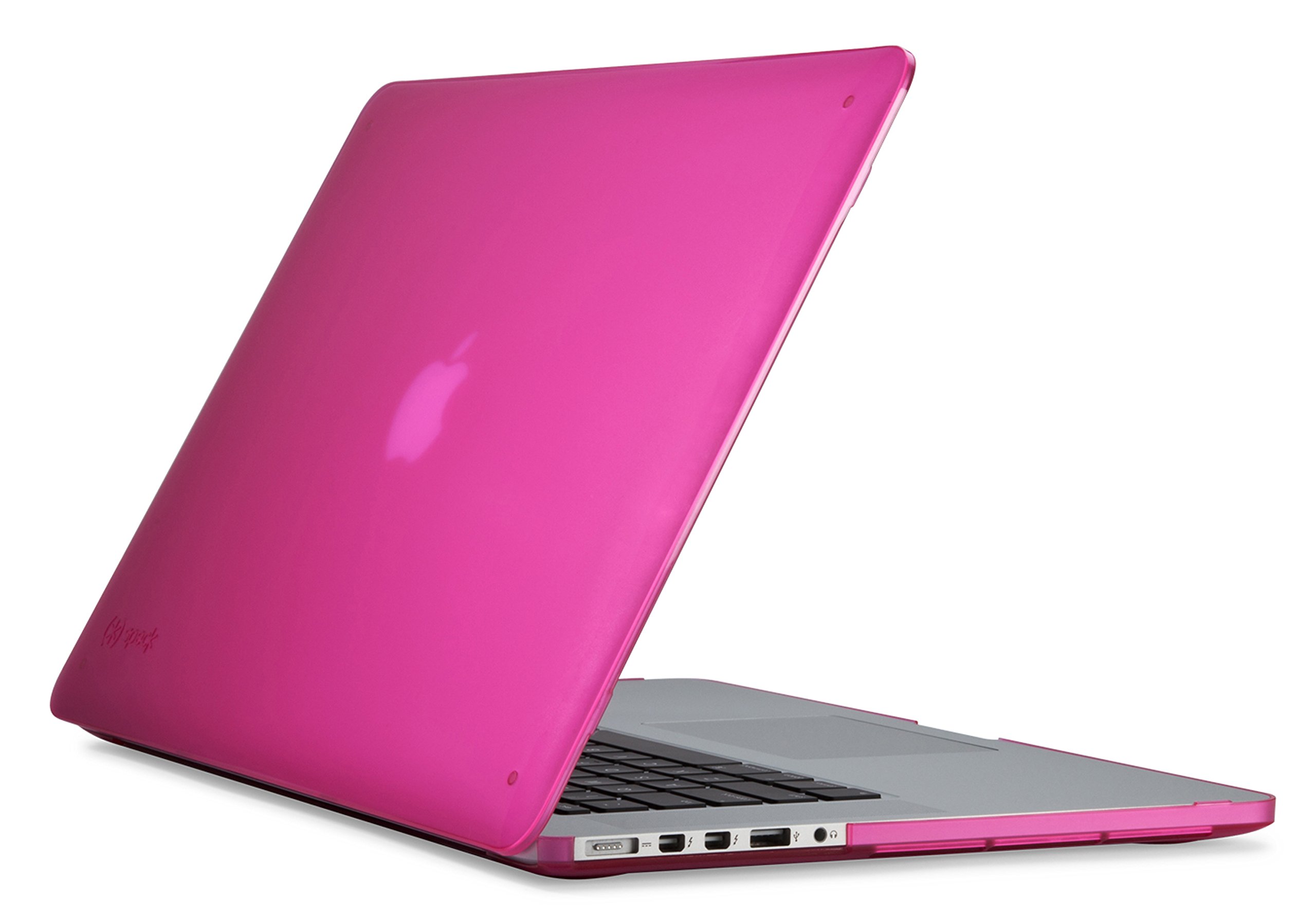 Speck SeeThru Lightweight Polycarbonate Hard Shell Protective Case Cover for 15 Inch MacBook Pro with Retina Display - Hot Lips Pink
