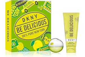 DKNY Be Delicious Eau de Parfum 2 Piece Gift Set For Women - Perfume Spray 1.0 Fl. Oz. & Body Lotion 3.4 Fl. Oz.