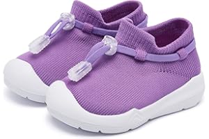 MORENDL Baby Walking Sock Shoes 2 Tiny Feet Infant Slippers Toddler Girl Boy Non-Slip Soft Sole Slip On House Shoes