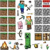 Minecraft Build Your Own Blocks Peel and Stick Wall Decals by RoomMates