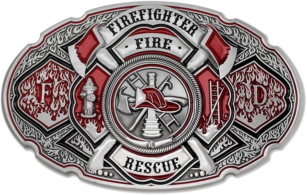 fireman belt buckle
