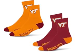 For Bare Feet NCAA unisex-adult Quarter Sock