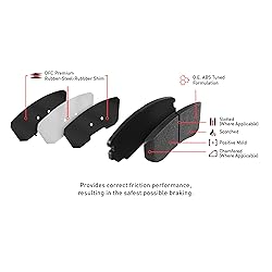 Dynamic Friction Company 5000 Advanced Brake Pads