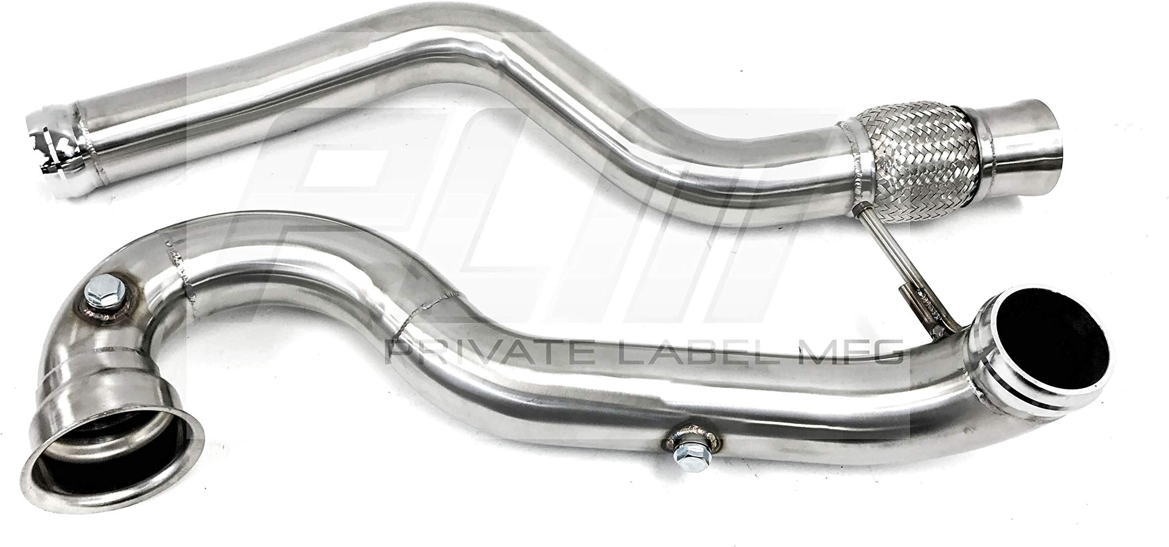Private Label MFG Power Driven MB CLA45 A45 GLA45 Downpipe