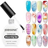 JODSONE 16.5ml Clear Blooming Gel Nail Polish for Spreading Effect Marble Natural Stone Watercolor Floral Print Nail Painting and Can Be Easily Used Suitable for DIY Nail Art