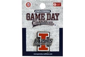 GAME DAY OUTFITTERS NCAA Illinois Fighting Illini Jewelry Lapel Pin College