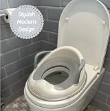Babycurls Toddler Toilet Training Seat with Handles Secure Fit Anti-Slip view 2