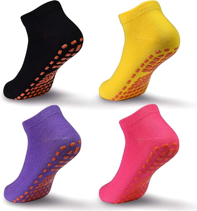 Bambino Ragazzi Calzini Bambini Antiscivolo Calzini Trampolino Bambini Scivolo Gripper Calzini