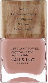 Nails.INC Plant Power Good Energy Caramel Brown Nail Polish 14 ml
